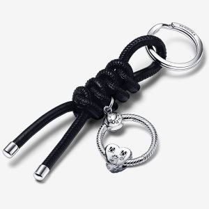 Charmsy Pandora Home Is My Happy Place Keychain Kolorowe | HM1047856