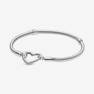 Charmsy Pandora Moments Closure Snake Srebrne | SK7048359
