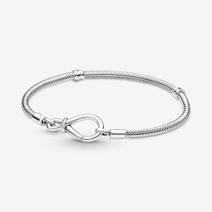 Charmsy Pandora Moments Infinity Knot Snake Srebrne | BF3057682