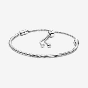 Charmsy Pandora Moments Snake Slider Srebrne | YF2417683