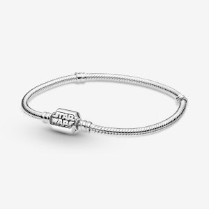 Charmsy Pandora Moments Star Wars Snake Clasp Srebrne | BZ7619543