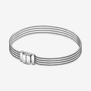 Charmsy Pandora Multi Snake Srebrne | AI9086317