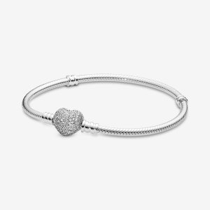 Charmsy Pandora Pave with Cubic Zirconia Srebrne | ZY5621709