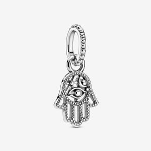 Charmsy Pandora Protective Hamsa Hand Srebrne | CL6028153