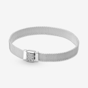 Charmsy Pandora Reflexions Sparkling Clasp Srebrne | CI7205163