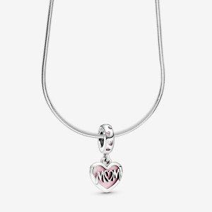 Charmsy Pandora Script Mom Kolorowe | GZ1056347
