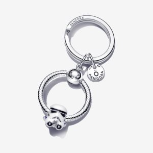 Charmsy Pandora Star Wars Stormtrooper Helmet Key Kolorowe | JR3264701