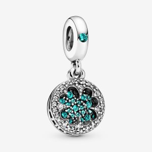 Dyndać Pandora Dazzling Clover Srebrne | GK4587013