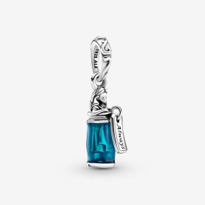 Dyndać Pandora Disney Alice in Wonderland Drink Me Srebrne | WL6542089