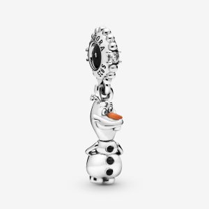 Dyndać Pandora Disney Frozen Olaf Srebrne | WO3561892