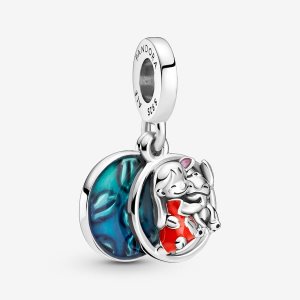 Dyndać Pandora Disney Lilo & Stitch Family Srebrne | PX7490653