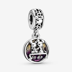 Dyndać Pandora Disney Mickey Mouse & Minnie Mouse Happily Ever After Srebrne | XW5240973