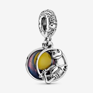 Dyndać Pandora Disney Nightmare Before Christmas Double Srebrne | LN3610725