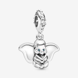 Dyndać Pandora Dumbo Srebrne | PO9437128