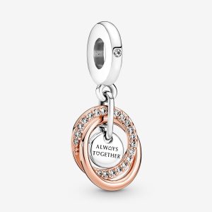 Dyndać Pandora Family Always Encircled Two-tone | CU6479052