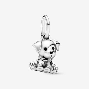 Dyndać Pandora Labrador Puppy Srebrne | PN0179465