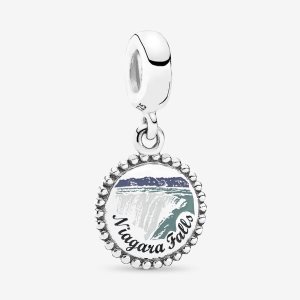 Dyndać Pandora Niagara Falls Srebrne | ST6870532