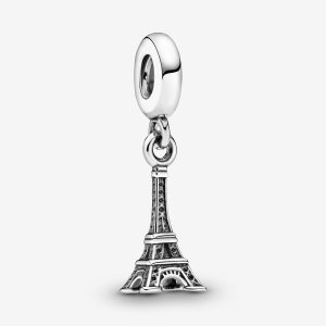 Dyndać Pandora Paris Eiffel Tower Srebrne | DO7268305