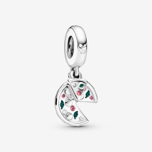 Dyndać Pandora Pizza Love Srebrne | VS3725401