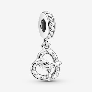Dyndać Pandora Pretzel Srebrne | EA6271038