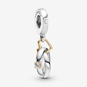 Dyndać Pandora Wedding Two-tone | DQ4708396