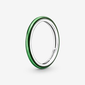 Możliwość Układania W Stos Pandora ME Laser Green Srebrne | OE5786193