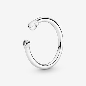 Możliwość Układania W Stos Pandora Polished Open Srebrne | QV3862907