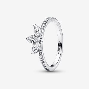 Możliwość Układania W Stos Pandora Sparkling Herbarium Cluster Srebrne | RF5321706
