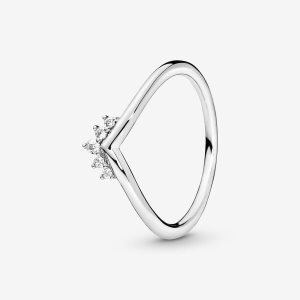 Możliwość Układania W Stos Pandora Tiara Wishbone Srebrne | IQ2468390