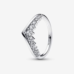 Możliwość Układania W Stos Pandora Timeless Wish Floating Pave Srebrne | HC9870342