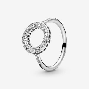 Pasjans Pandora Sparkling Srebrne | LW9832645