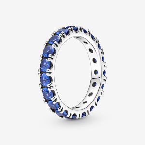 Pasmo Pandora Sparkling Row Eternity Srebrne | KB9681352