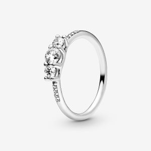 Serce Pandora Fairytale Sparkle with Clear CZ Srebrne | YM1734250