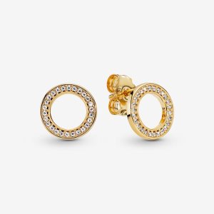 Stadnina Pandora Sparkling Circle Złote | LM3619027