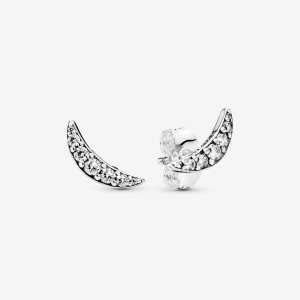 Stadnina Pandora Sparkling Crescent Moon Srebrne | KH0512863