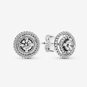 Stadnina Pandora Sparkling Double Srebrne | PR3109652