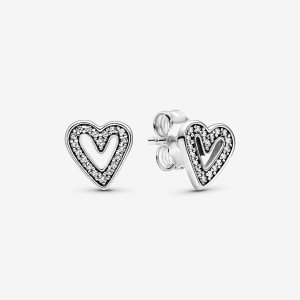 Stadnina Pandora Sparkling Freehand Srebrne | AU7256034
