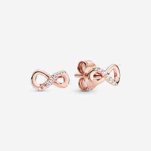 Stadnina Pandora Sparkling Infinity Różowe Złote | SK7583291