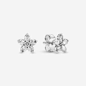 Stadnina Pandora Sparkling Snowflake Srebrne | KV5719438