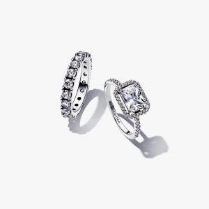 Zestawy Pierścieni Pandora Sparkling Kolorowe | PC9653207