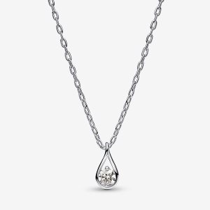 Łańcuch Pandora Brilliance 0.15 ct tw Srebrne | PX7526340