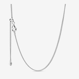 Łańcuch Pandora Curb Srebrne | YA8013724